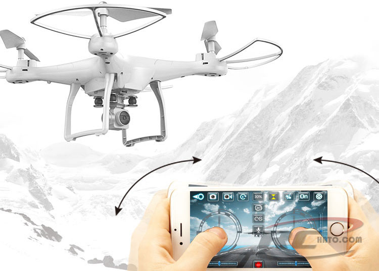 Flycam S10 máy bay điều khiển từ xa camera Wifi HD chống rung màu đen