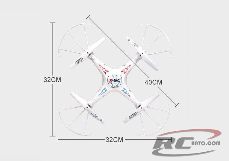 Đồ chơi điều khiển từ xa RCHaTo - Flycam máy bay điều khiển từ xa X5C